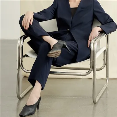 실크 슈트 바지